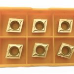 10 PLACAS DE INSERCIÓN DE HERRAMIENTAS DE TORNO INSERTOS DE DIAMANTE PLACAS LATERALES DE 9 MM