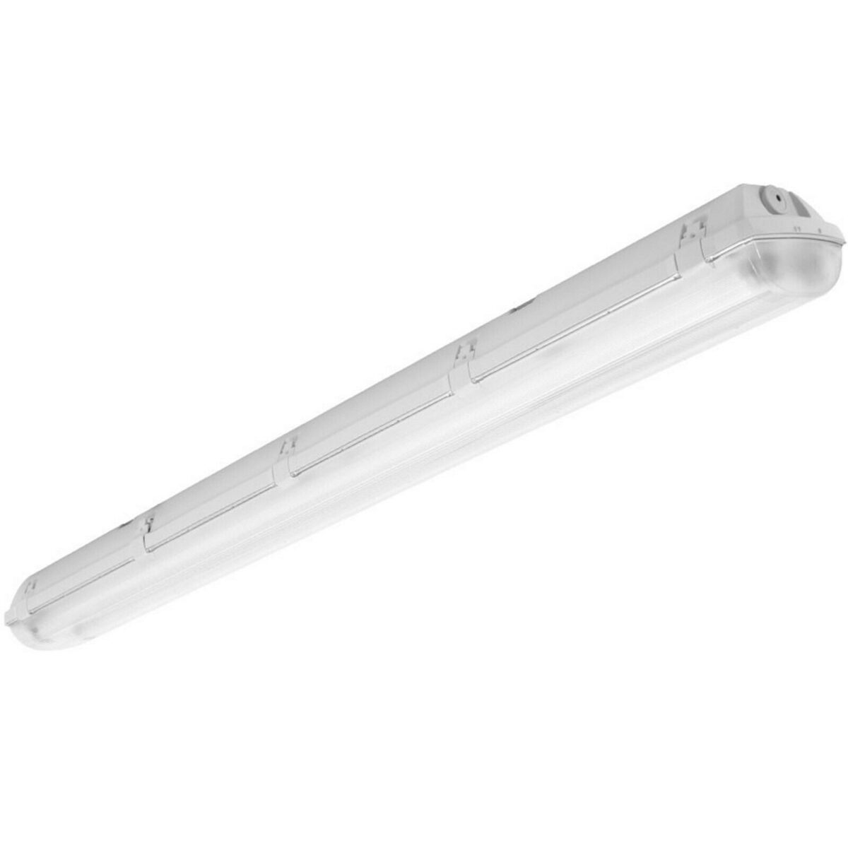 22856 IMPERMEABLE PLAFÓN IMPERMEABLE NEÓN IP65 LED PUERTA T8 EXTERIOR 120 CM DOBLE 550