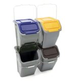 Cubos de póquer cubos de basura papelera de plástico 856du