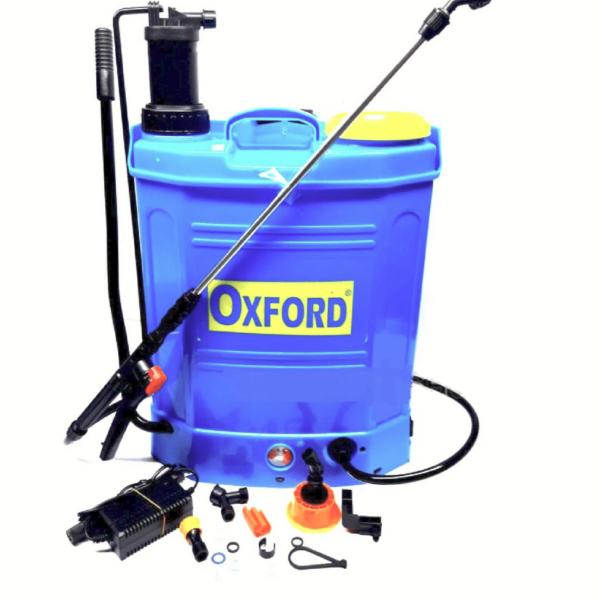 NEBULIZADOR BOMBA DE MOCHILA 2F ELÉCTRICO MANUAL BATERÍA 18LT PULVERIZADOR 12V