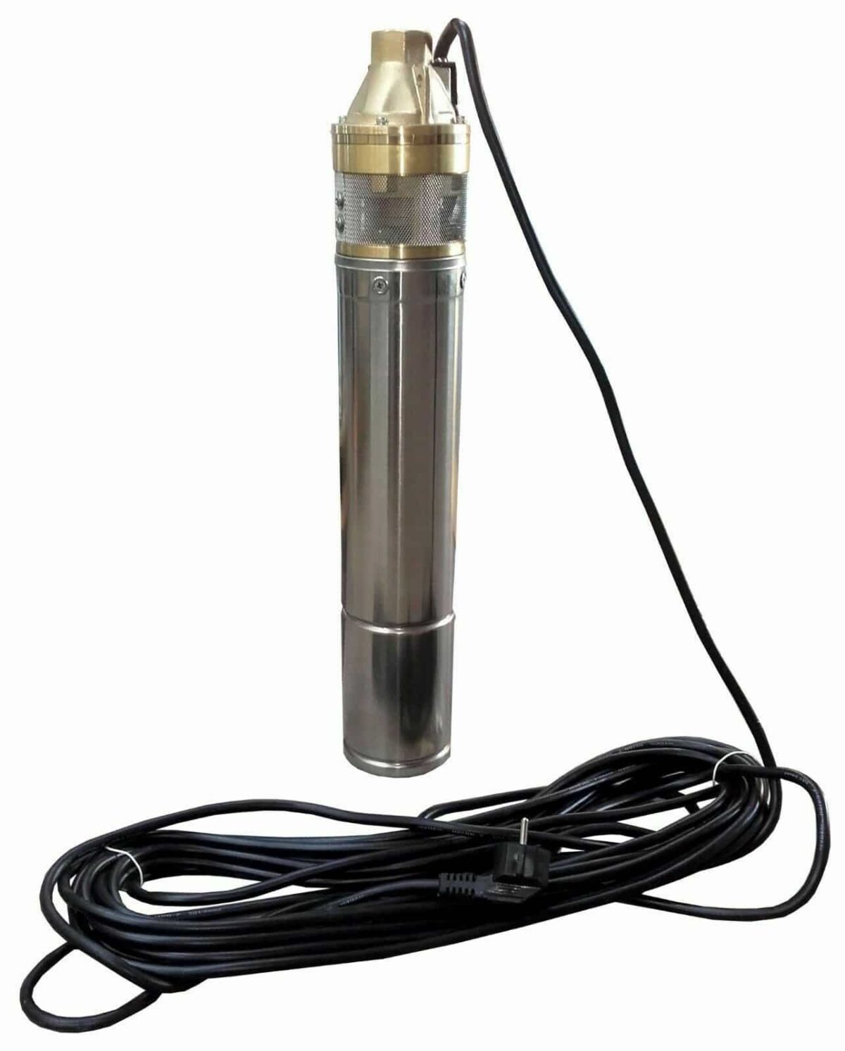 BOMBA ELÉCTRICA SUMERGIBLE BOMBA SUMERGIBLE DE POZO DE AGUA DE ARENA 100M 1,5HP 150