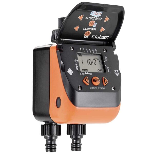 PROGRAMADOR DE UNIDAD DE CONTROL DE RIEGO RIEGO 2 VÍAS CLABER 8410