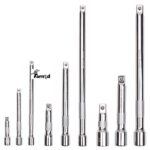 JUEGO DE EXTENSIÓN PARA LLAVES DE TUBO EXTENSIÓN 1/4" 3/8" 1/2" 9 PIEZAS 889