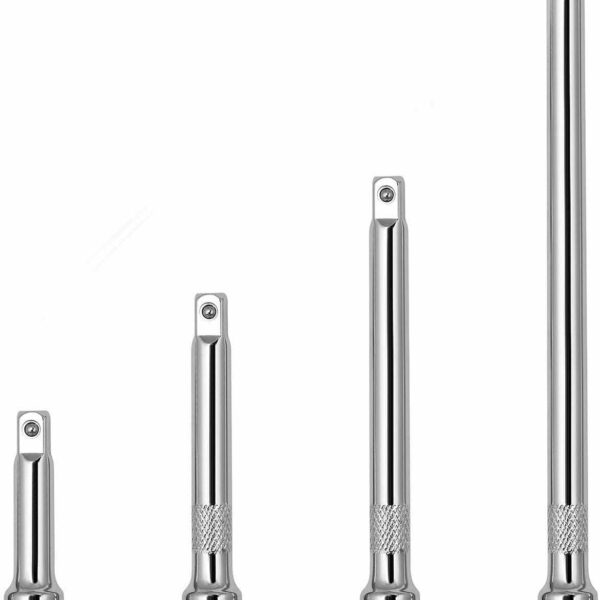 JUEGO DE EXTENSIÓN 4 PIEZAS 1/4" EXTENSIÓN DE VASO 50 75 100 150 MM 585 SDY