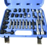KIT DE LLAVES 30 PIEZAS PIEZAS POLEA POLEA DE DESMONTAJE ALTERNADOR MOTOR DE COCHE BL 276