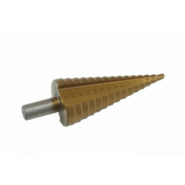 BROCA DE CORTE ESCALONADA CÓNICA STEP 4 32 MM ABRIDOR DE AGUJEROS KIN