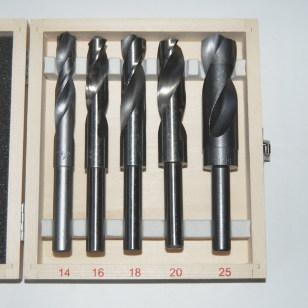 BROCAS DE 5 PIEZAS PARA HIERRO HSS 14 25 MM BROCA DE ACERO DE METAL REDUCIDO CASSETTE S
