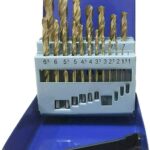 JUEGO DE BROCAS 19 PIEZAS BROCA ACERO ALUMINIO TITANIO HSS HIERRO 1 10 MM 338ES