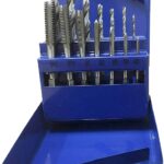 BROCA Y JUEGO DE ROSCAS 14 PIEZAS M3 M12 2.5 10.2 MM BROCA CASSETTE 482 ES