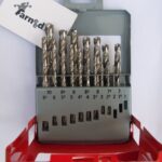 JUEGO DE 19 BROCAS PROFESIONALES ACERO, ALUMINIO, HIERRO CALIDAD