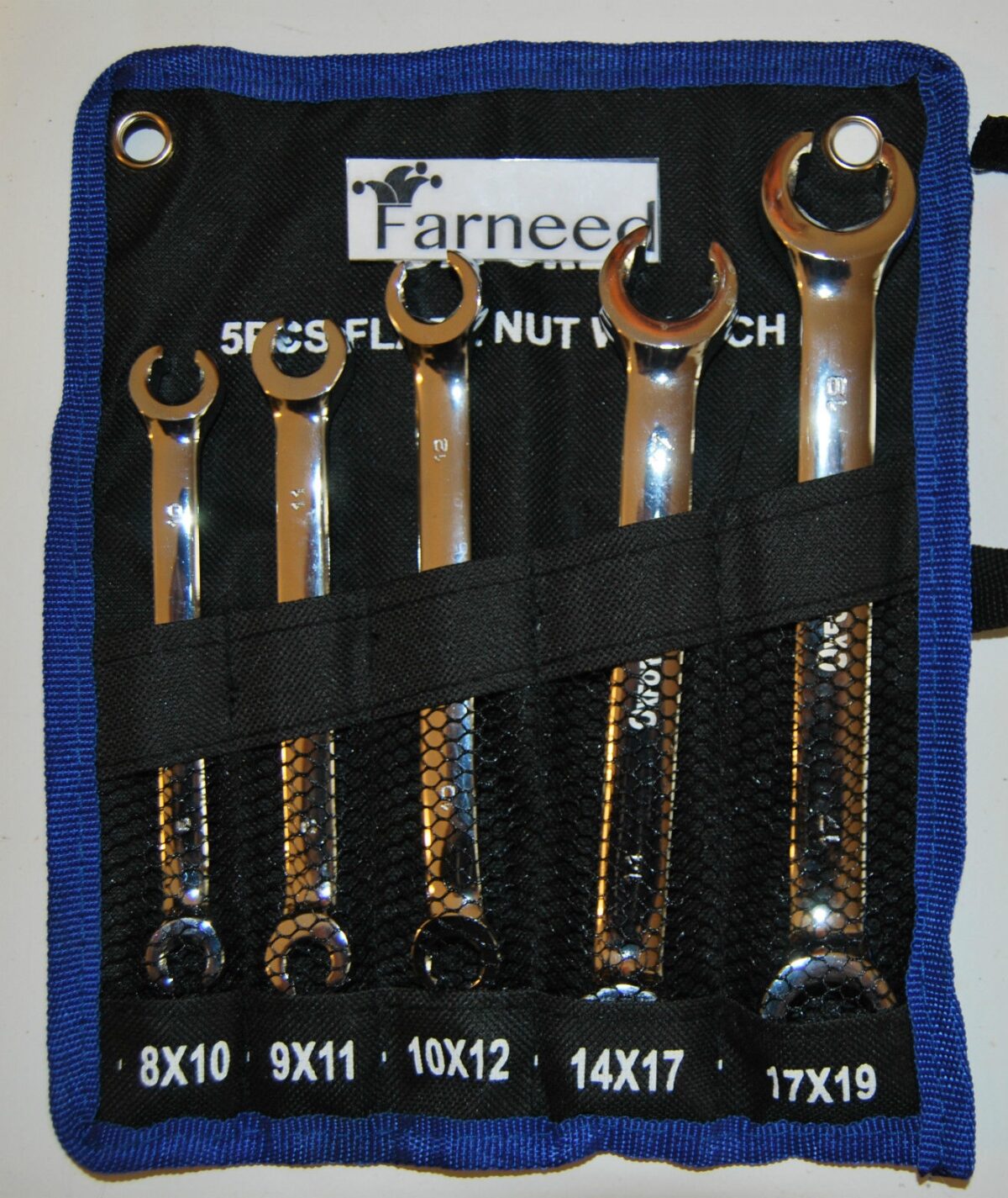 22243 llaves de boca para accesorios de manguera de freno ACCESORIOS DIVIDIDOS PARA BOMBA DE ACEITE 5PCS 8-19