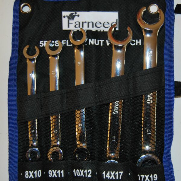 llaves de boca para accesorios de manguera de freno ACCESORIOS DIVIDIDOS PARA BOMBA DE ACEITE 5PCS 8-19