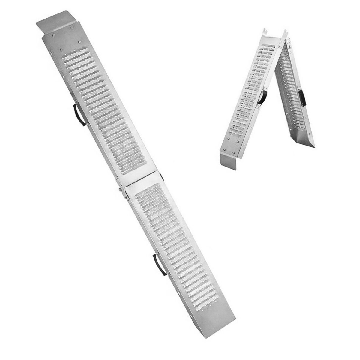 RAMPA DE CARGA PARA MOTOCICLETAS DE ACERO ANTIDESLIZANTE 250 KG LONGITUD 1,7 MT 170 CM FR