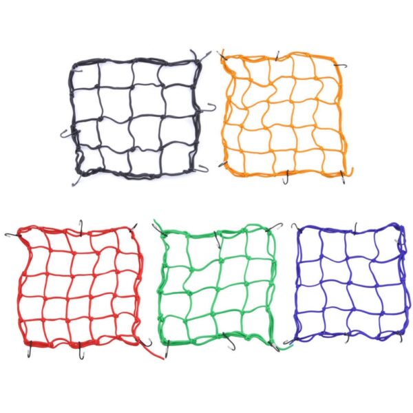 ARAÑA ELÁSTICA PARA MOTOS PORTAEQUIPAJES CASCO GANCHOS DE SILLÍN TRANSPORTE HONDA