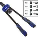 REMACHADORA DE DOBLE PALANCA PARA BRAZOS DE REMACHES ROSCADOS M6-8-10-12 360 MM