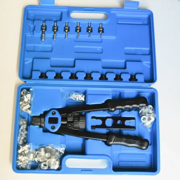 KIT DE REMACHADORA DE 116 PIEZAS PARA INSERTOS DE REMACHES ROSCADOS M3 M4 M5 M6 M8 M10 M12 B