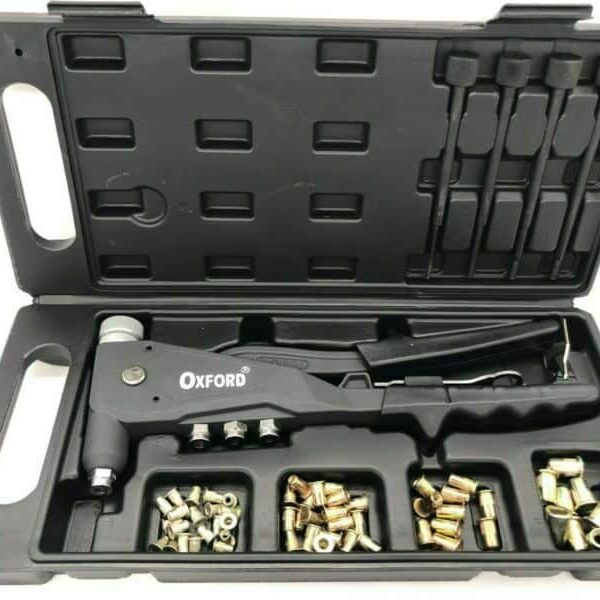 REMACHADORA PARA INSERTOS DE REMACHES ROSCADOS ROSCAS 66 PIEZAS M3 M4 M5 M6 10.5" 023ox