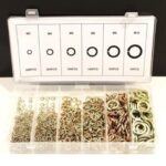 SURTIDO DE ARANDELAS SURTIDO DE CAJA ELÁSTICA DIVIDIDA MÉTRICA SURTIDA 800 PIEZAS