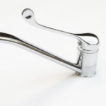 GRIFO MEZCLADOR DE LAVABO CONTROL DE CODO PALANCA LARGA CLINICA RESTAURANT R9