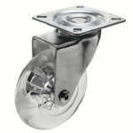 CARRO DE RUEDAS CARROS DE RUEDAS GIRATORIOS TRANSPARENTES 1,5" 37,5 mm 617b