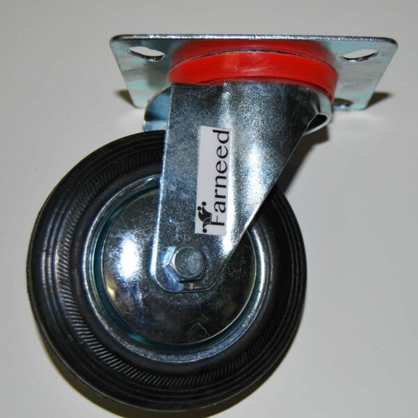 Rueda para Carro Industrial Carro Industrial Base Giratoria 5' 12.5 cm