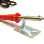 SOLDADOR ELÉCTRICO CON LÁPIZ ÓPTICO 60W CON PUNTA ESTANCA 14Gr 220V ROJO