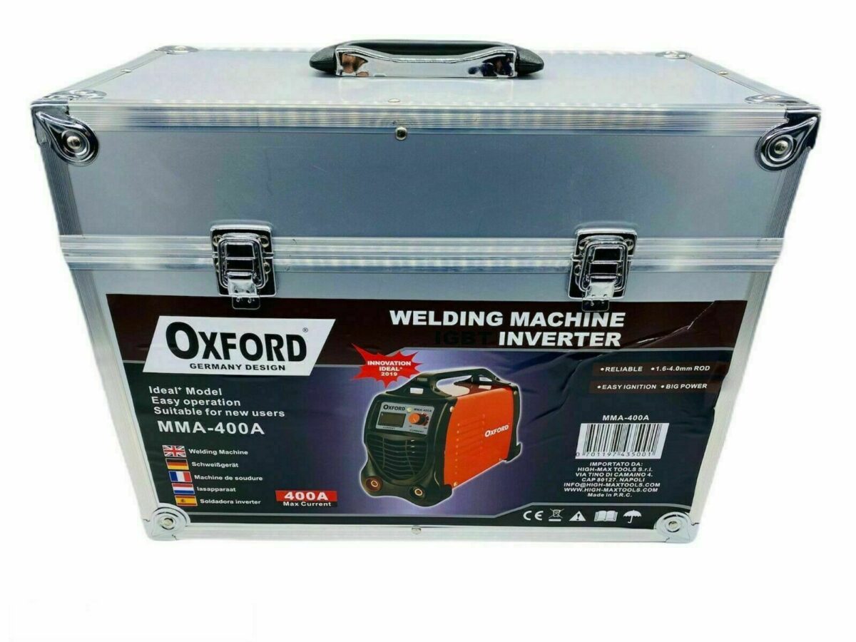 SOLDADORA INVERTER ELECTRODO 400A ELECTRODOS ELECTRODOS ACCESORIOS INCLUIDOS 001 OX