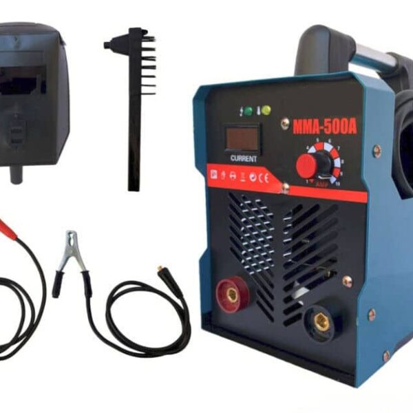 SOLDADORA INVERTER ELECTRODO DE SOLDADURA 500A 230V CABLE DE MÁSCARA ACCESORIOS 008ox