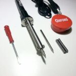 SOLDADOR SOLDADOR 40 W FUENTE DE ALIMENTACIÓN 220W CON PIEZAS DE REPUESTO