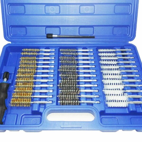 CEPILLOS 38 PIEZAS DE LIMPIEZA CILINDROS DE DESBARBADO TUBOS CASQUILLOS 8 19 MM 1/4" 055