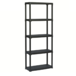 ESTANTERÍA PARA PORTAEQUIPAJES 5 ESTANTES ESTANTES 70x30x175 H CAPACIDAD 100KG 008AP