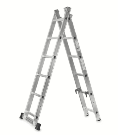 17637 ANDAMIO PLATAFORMA DE ANDAMIO MULTIFUNCIÓN ESCALERA AJUSTABLE 6 PELDAÑOS 032db