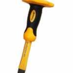 CINCEL PLANO CON PROTECCIÓN DE GUARDAMANOS EDIFICIO DE PIEDRA MASON 19x16x250mm HO