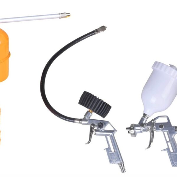 5 PIEZAS COMPRESOR DE AIRE COMPRIMIDO ACCESORIOS TUBO DE SOPLADO CON AERÓGRAFO 828 HOT