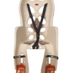 ASIENTO DE BICICLETA INFANTIL HOMOLOGADO PORTAEQUIPAJES 22Kg TRASERO BEIGE 362