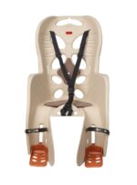 ASIENTO DE BICICLETA INFANTIL HOMOLOGADO PORTAEQUIPAJES 22Kg TRASERO BEIGE 362