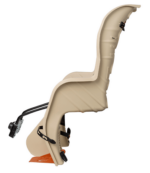 ASIENTO DE BICICLETA PARA NIÑOS HOMOLOGADO FIJACIÓN DE CUADRO 22Kg TRASERO BEIGE FRAA 134