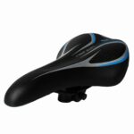 BICICLETA ERGONÓMICA SILLÍN DE BICICLETA DE CARRETERA IMPERMEABLE ACCESORIO UNIVERSAL AZUL