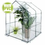 CASA INVERNADERO BALCÓN TERRAZA PROTECCIÓN PLANTAS PVC cm 140x140x195 h 125