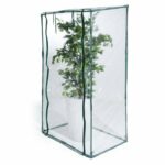 INVERNADERO BALCÓN TERRAZA PROTECCIÓN VEGETAL CHAPA DE PVC cm 95x70x190h 262