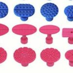 JUEGO DE HERRAMIENTAS PARA EXTRAER LENGÜETAS PARA PEGAMENTO DE REPARACIÓN DE ABOLLADURAS DE COCHE 15 PIEZAS 158