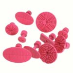 JUEGO DE HERRAMIENTAS PARA EXTRAER LENGÜETAS PARA PEGAMENTO DE REPARACIÓN DE ABOLLADURAS DE COCHE 15 PIEZAS 158