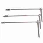 JUEGO DE 3 LLAVES EN T ARTICULADAS LARGAS, LLAVES DE VASO CUADRADAS, 1/2", 1/4", 3/8"