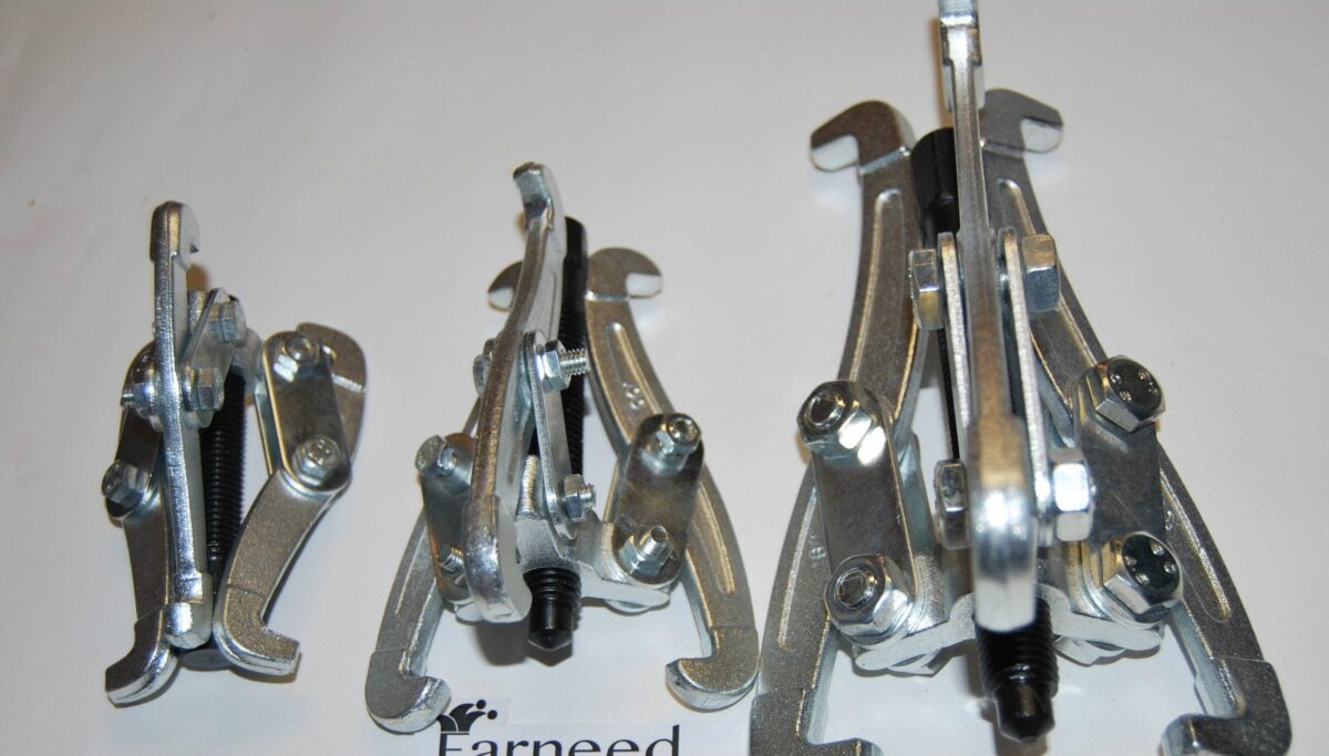 JUEGO DE 3 TIRADORES INTERNOS Y EXTERNOS PARA RODAMIENTOS DE TRES MORDAZAS 75 100 150 mm