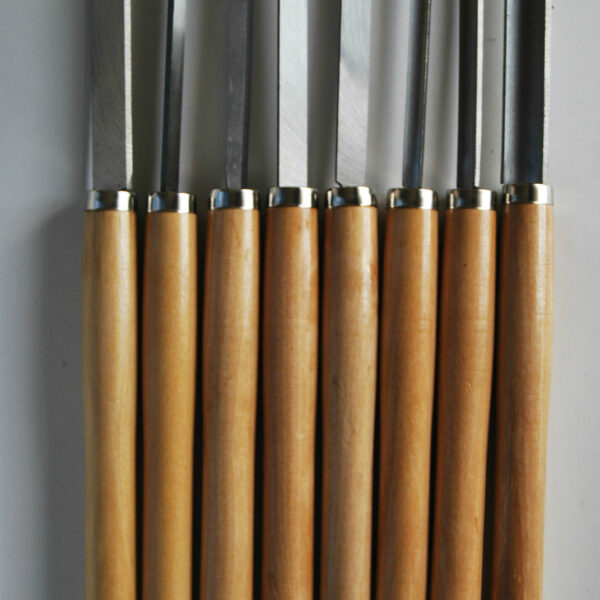 GUBIAS PARA TORNO, TORNEADO DE MADERA, TALLADO, CINCELES, GUBIA DE HERRAMIENTAS, 8 piezas EU