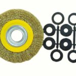 MOLINILLO BANCO DISCO CEPILLO DIÁMETRO 200 MM 8" DISCO DE ALAMBRE ACERO 842