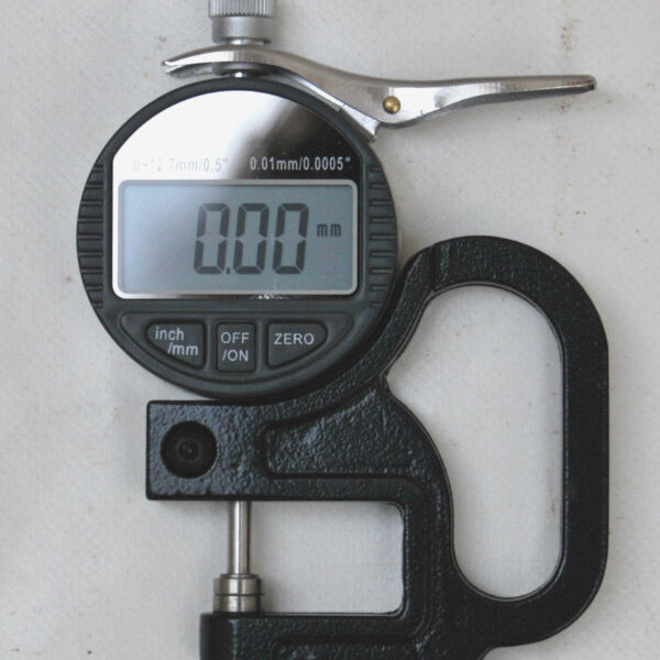 MEDIDOR DE ESPESOR DE GARGANTA DIGITAL RÁPIDO ESPESOR DEL MEDIDOR 0-12,7 mm 0,01 mm