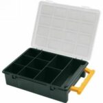 ESTUCHE DE ALMACENAMIENTO 9 COMPARTIMENTOS PARA HERRAMIENTAS PEQUEÑAS 24X19X6 cm 205