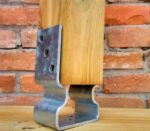 SOPORTE DE SOPORTE PARA VIGAS DE MADERA PILARES PILAR TIPO PESADO MM 70X70X180 599SP