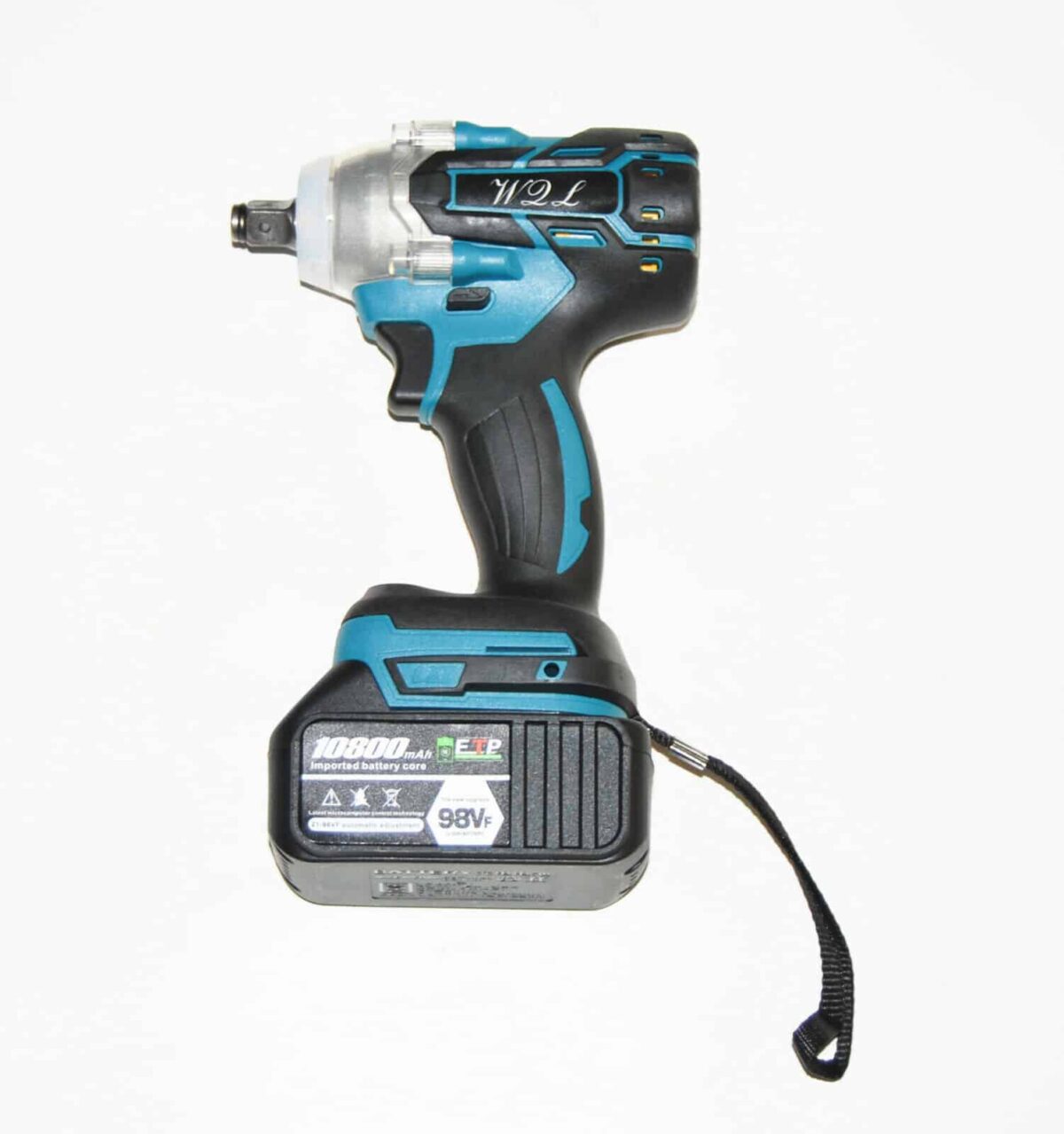 LLAVES DE PERNOS VASOS 1/2' IMPULSOS 2 PILAS 20V 4.0 AH ENCHUFE 348